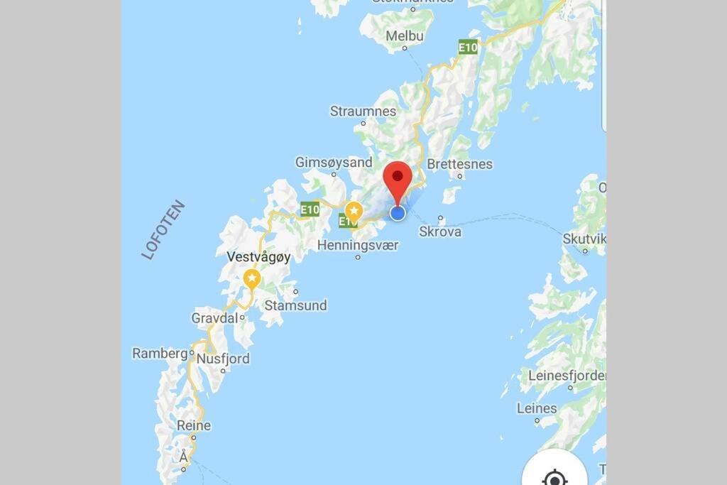 Nydelig Hytte I Kabelvag Lofoten Luaran gambar